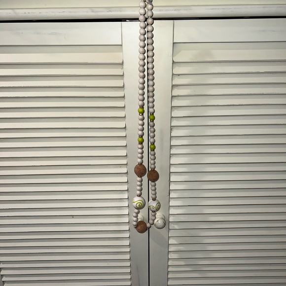 Beaded Necklace with Green Accents - Picture 2 of 4